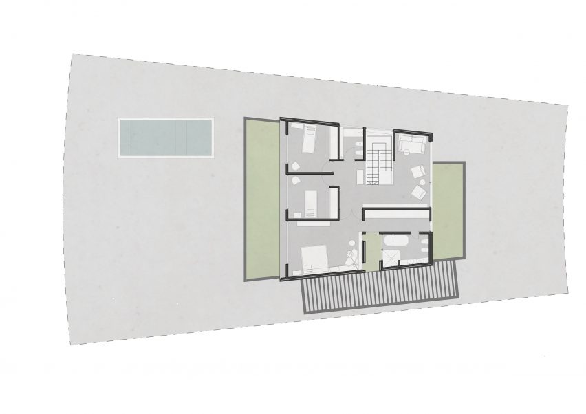 DaB House by BAM! Arquitectura First Floor Plan