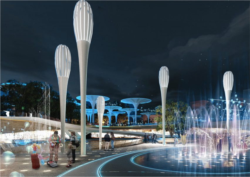 Central Park masterplan for Ho Chi Minch City in Vietnam by LAVA and Aspect Studio