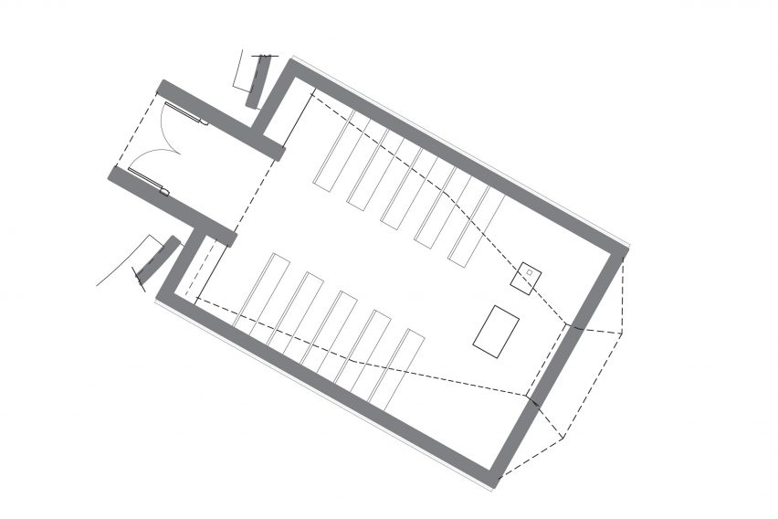 Chapel of Mines by Sparano + Mooney Plan