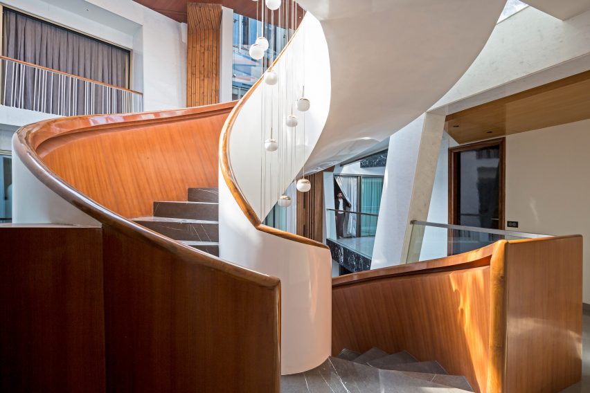 Cleft House in New Delhi by Anagram Architects