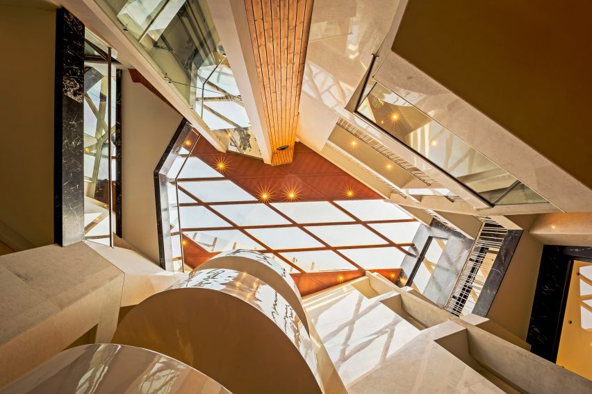 Cleft House in New Delhi by Anagram Architects