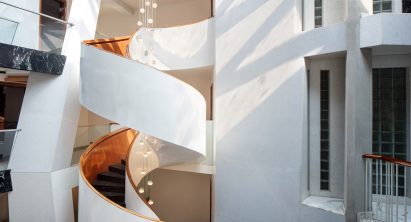Cleft House in New Delhi by Anagram Architects
