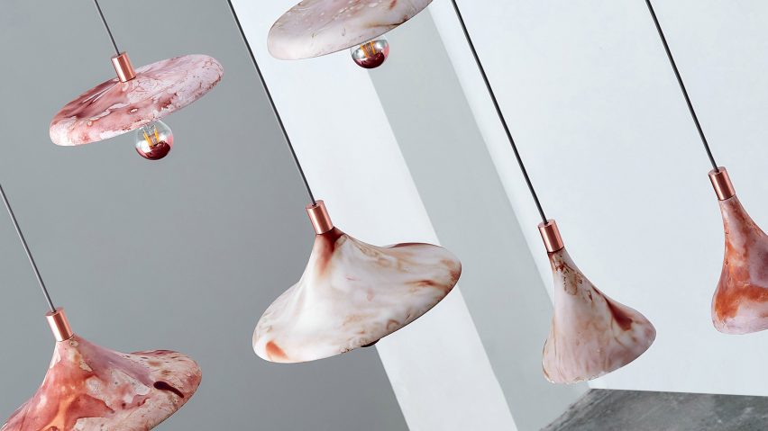 Coffire lamps designed by RCA graduate