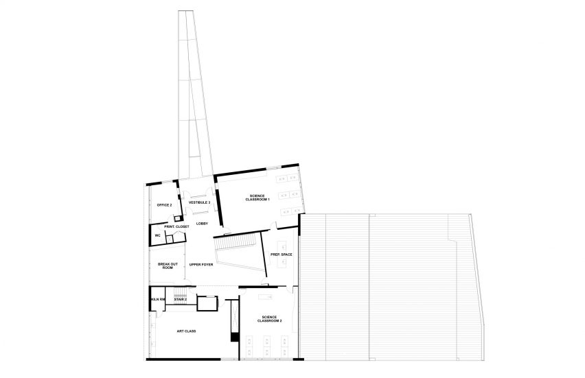 Common Ground High School by Gray Organschi First Floor Plan