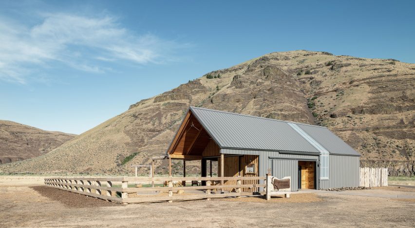 Cottonwood Canyon State Park Experience Center by Signal Architecture + Research
