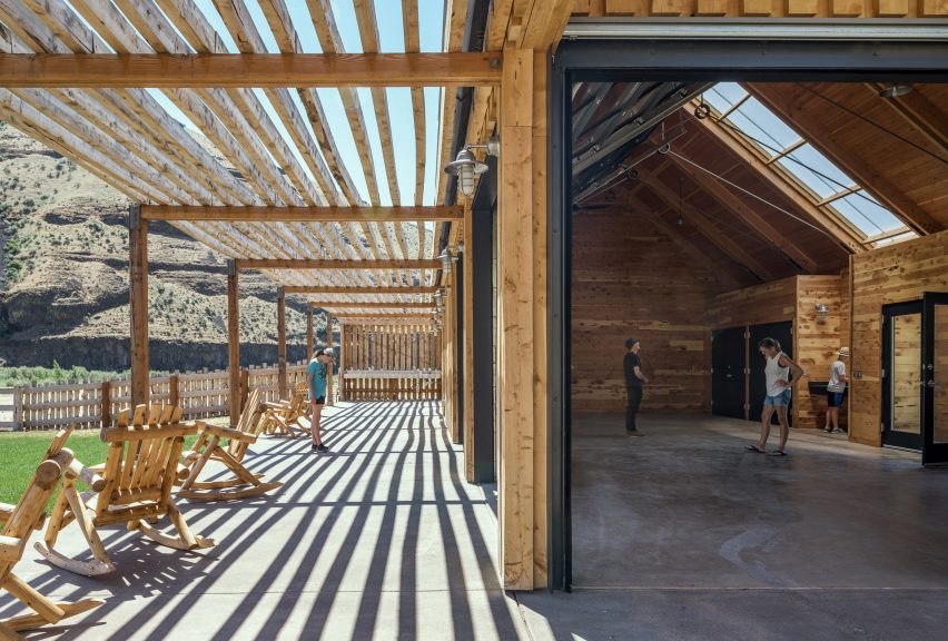 Cottonwood Canyon State Park Experience Center by Signal Architecture + Research
