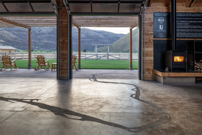 Cottonwood Canyon State Park Experience Center by Signal Architecture + Research