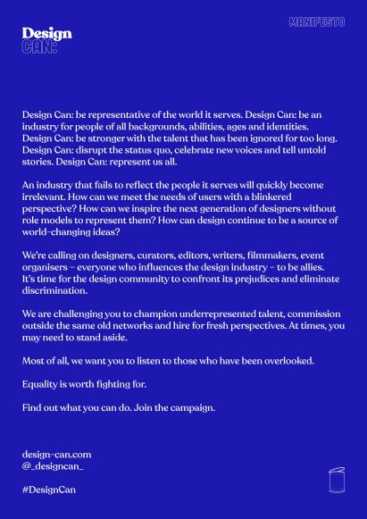 Zetteler's Design Can campaign aims to disrupt UK's "privileged" design industry