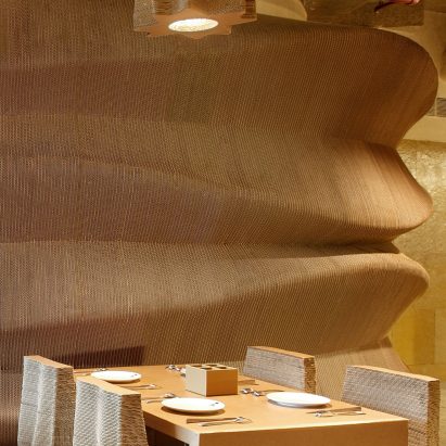 Dezeen Awards 2019 interiors shortlist: Cardboard Bombay by Nudes