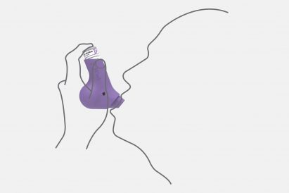 Flohaler inhaler by James Plimmer Nottingham Trent University
