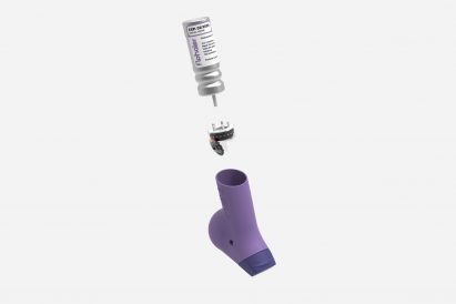 Flohaler inhaler by James Plimmer Nottingham Trent University