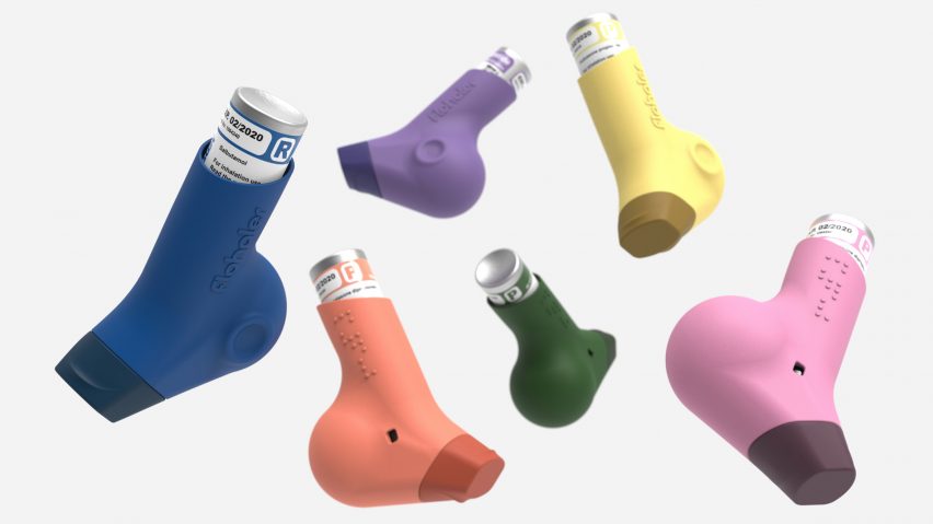 Flohaler inhaler by James Plimmer Nottingham Trent University