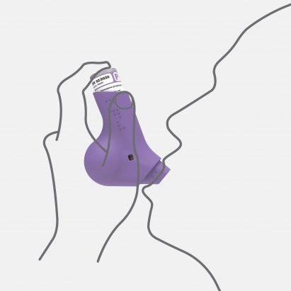 Flohaler inhaler by James Plimmer Nottingham Trent University