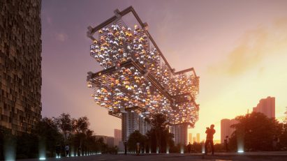 Flux Haus by IAAC graduates Kammil Carranza, Jitendra Farkade and Vinay Khare