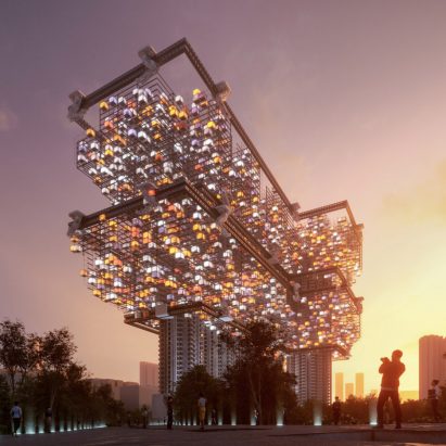 Flux Haus by IAAC graduates Kammil Carranza, Jitendra Farkade and Vinay Khare