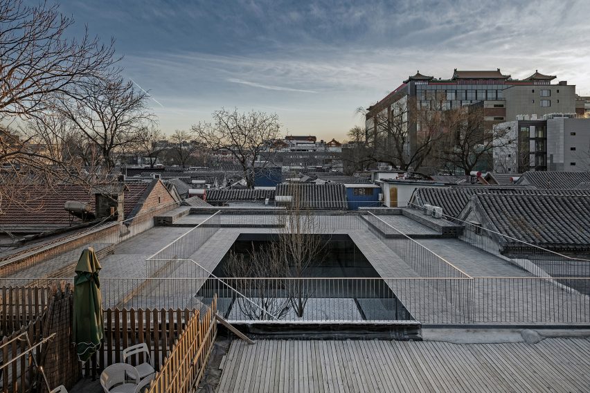 Folding Courtyard by Arch Studio