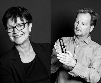 Mette Kynne Frandsen and Louis Becker portraits