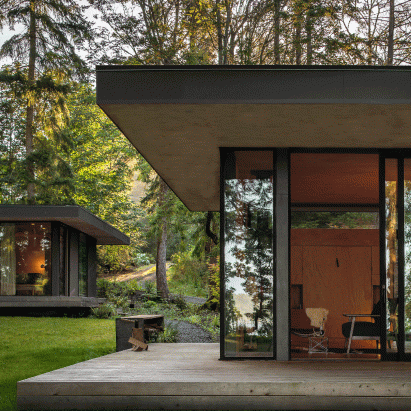 Hood Cliff Retreat by Wittman Estes