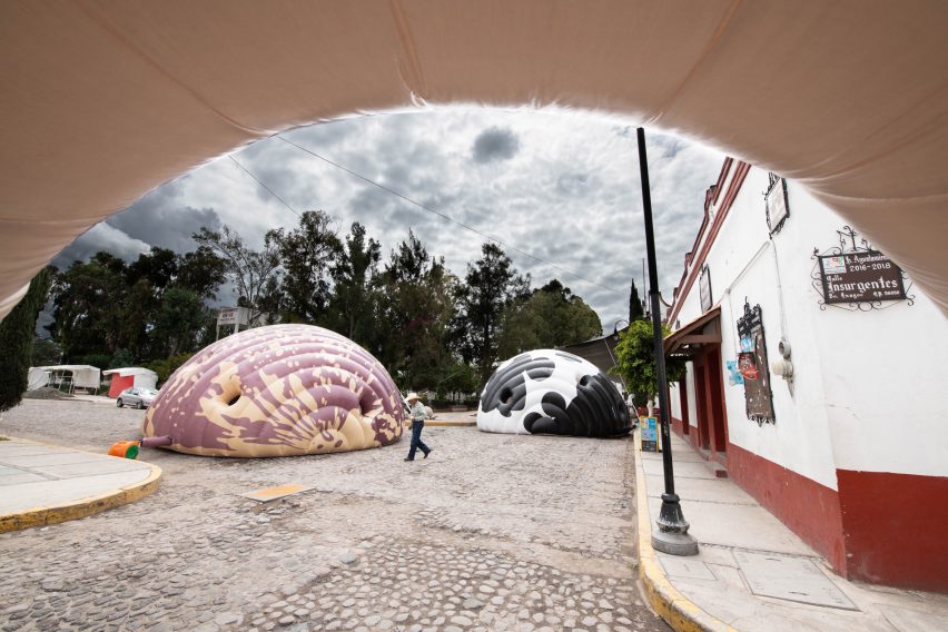 Inflatable Beans by Norberto Miranda