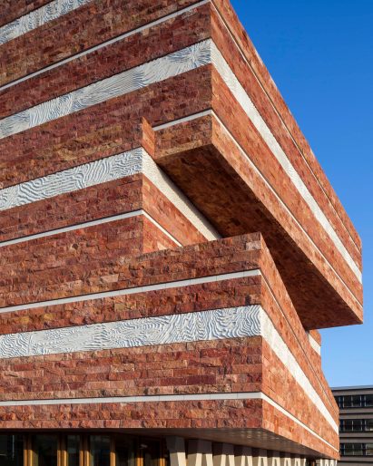 Naturalis Biodiversity Center in Leiden, the Netherlands, by Iris van Herpen and Neutelings Riedijk Architects