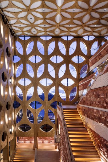 Naturalis Biodiversity Center in Leiden, the Netherlands, by Iris van Herpen and Neutelings Riedijk Architects