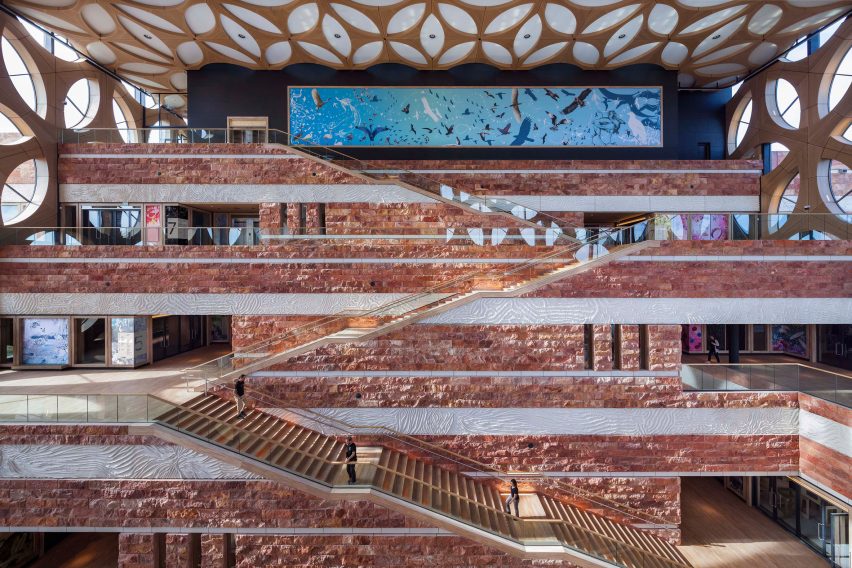 Naturalis Biodiversity Center in Leiden, the Netherlands, by Iris van Herpen and Neutelings Riedijk Architects