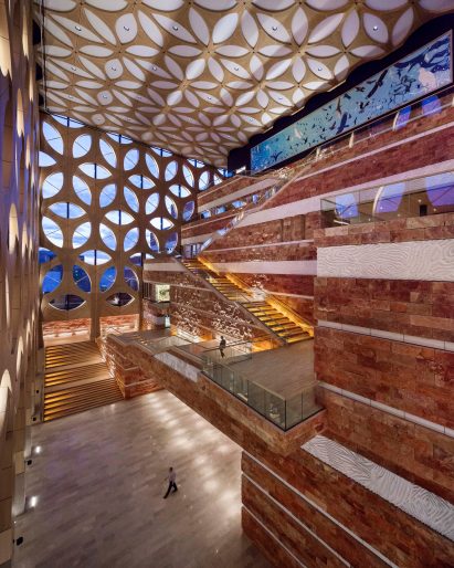 Naturalis Biodiversity Center in Leiden, the Netherlands, by Iris van Herpen and Neutelings Riedijk Architects