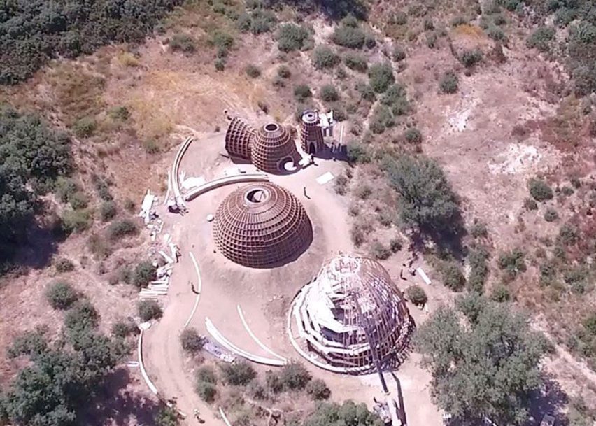 Kanye West homeless housing prototypes under construction