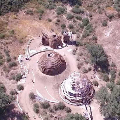 Kanye West homeless housing prototypes under construction