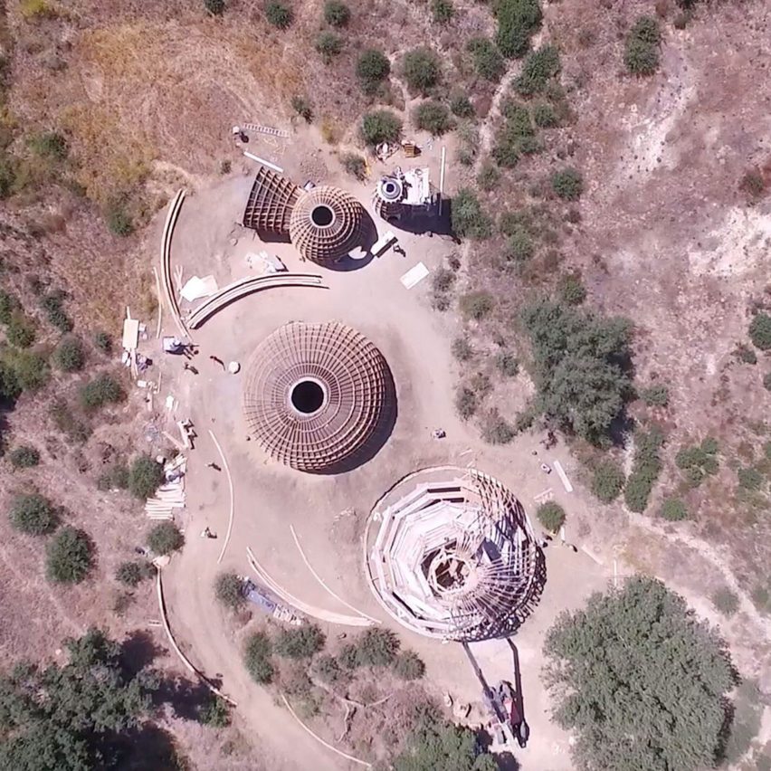 Kanye West homeless housing prototypes under construction