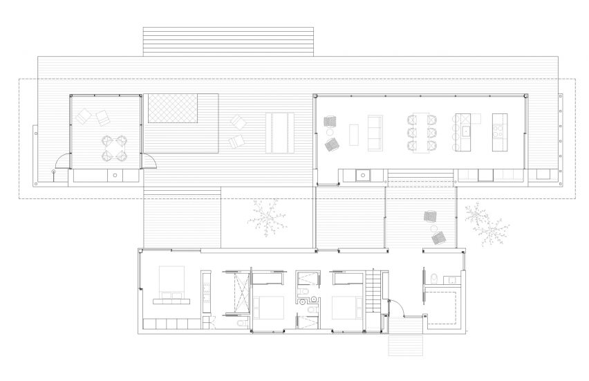 La Grande percee by Atelier Pierre Thibault Ground Floor Plan