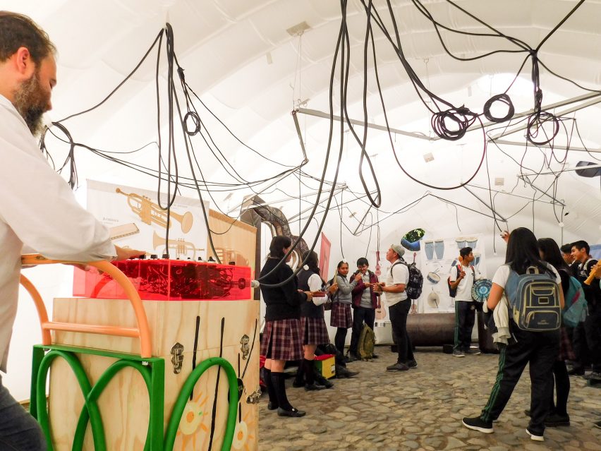 Inflatable Beans by Norberto Miranda
