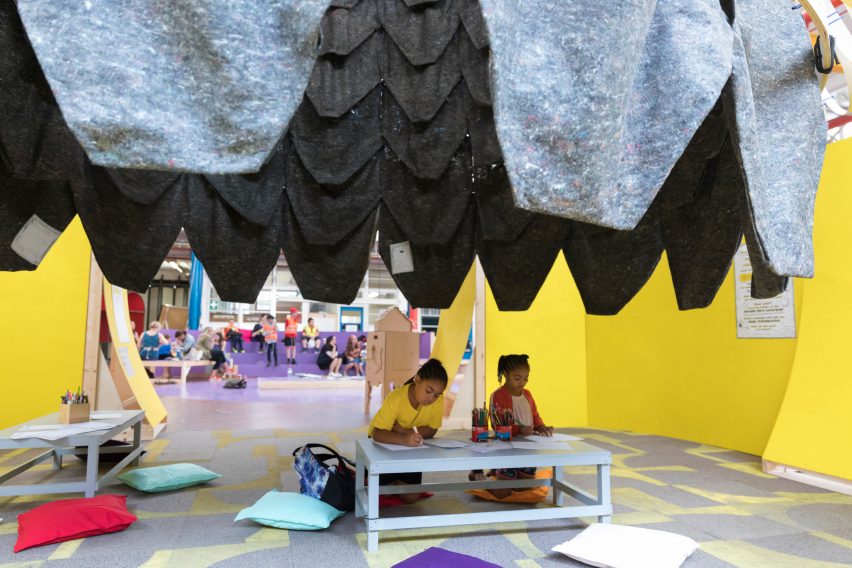 Mega Maker Lab for the Institute of Imagination by Matt+Fiona