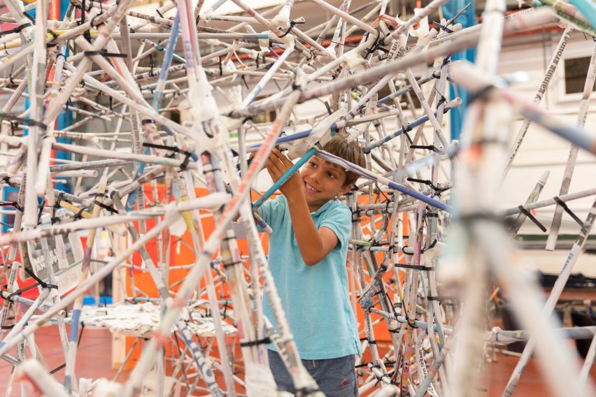 Mega Maker Lab for the Institute of Imagination by Matt+Fiona