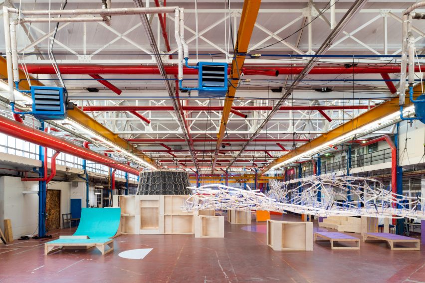 Mega Maker Lab for the Institute of Imagination by Matt+Fiona