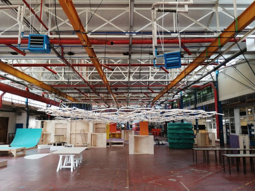 Mega Maker Lab for the Institute of Imagination by Matt+Fiona