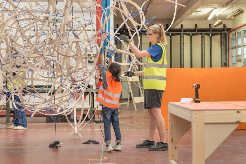 Mega Maker Lab for the Institute of Imagination by Matt+Fiona