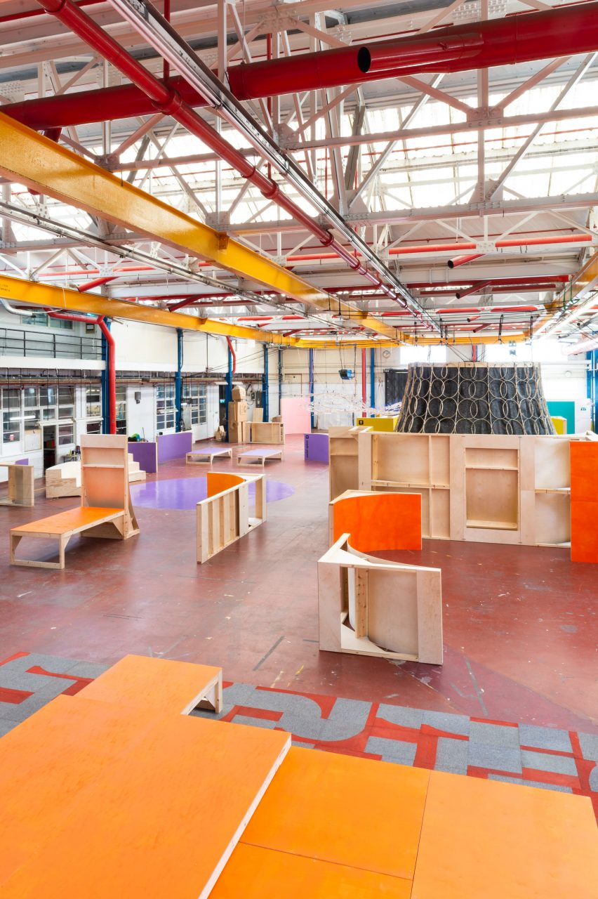 Mega Maker Lab for the Institute of Imagination by Matt+Fiona