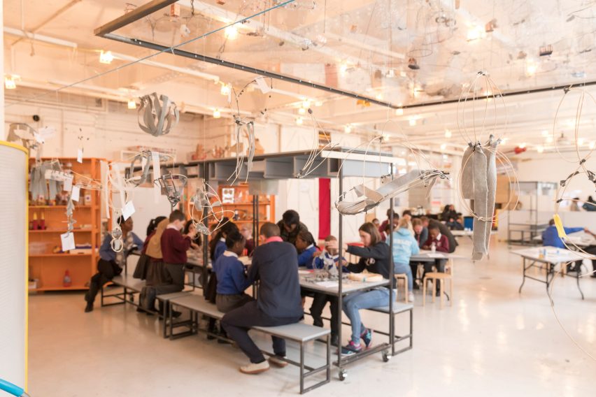 Mega Maker Lab for the Institute of Imagination by Matt+Fiona