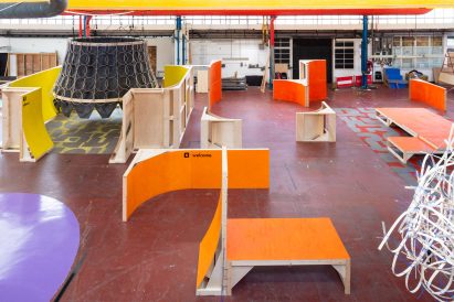 Mega Maker Lab for the Institute of Imagination by Matt+Fiona
