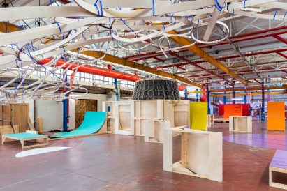 Mega Maker Lab for the Institute of Imagination by Matt+Fiona