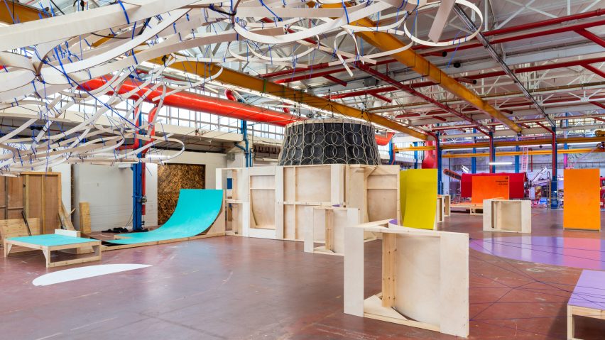 Mega Maker Lab for the Institute of Imagination by Matt+Fiona