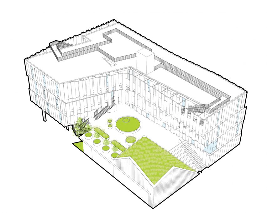 MLK1101 Supportive Housing by LOHA