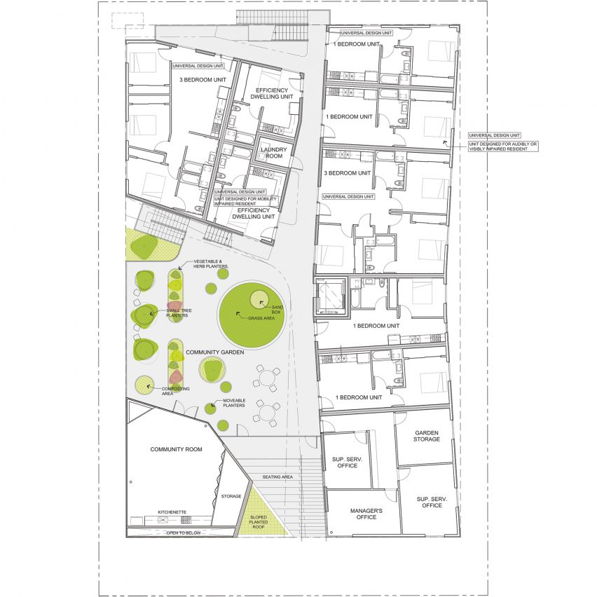 MLK1101 Supportive Housing by LOHA
