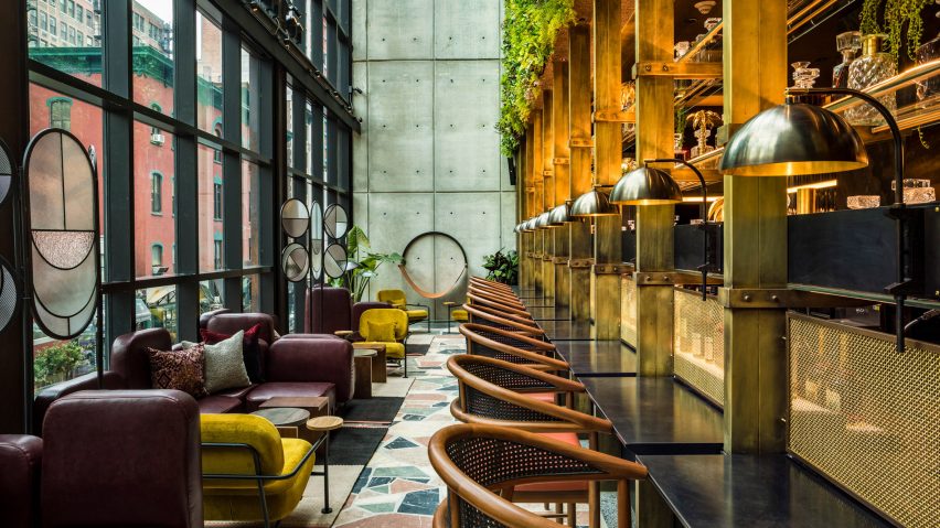 Moxy Chelsea Hotel by Rockwell Group and Yabu Pushelberg
