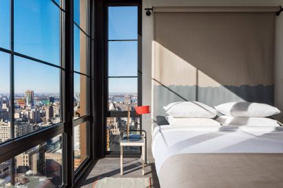 Moxy Chelsea Hotel by Rockwell Group and Yabu Pushelberg