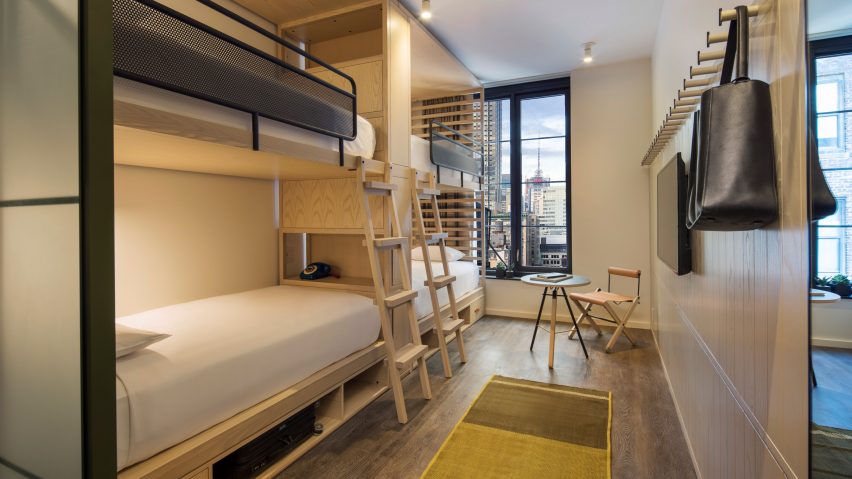 Moxy Chelsea Hotel by Rockwell Group and Yabu Pushelberg
