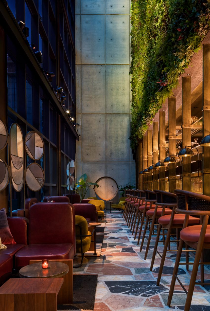 Moxy Chelsea Hotel by Rockwell Group and Yabu Pushelberg