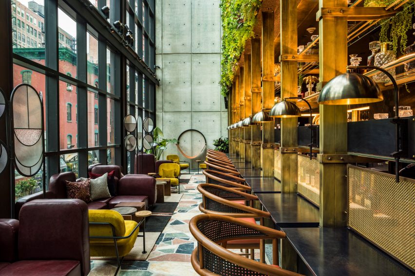 Moxy Chelsea Hotel by Rockwell Group and Yabu Pushelberg