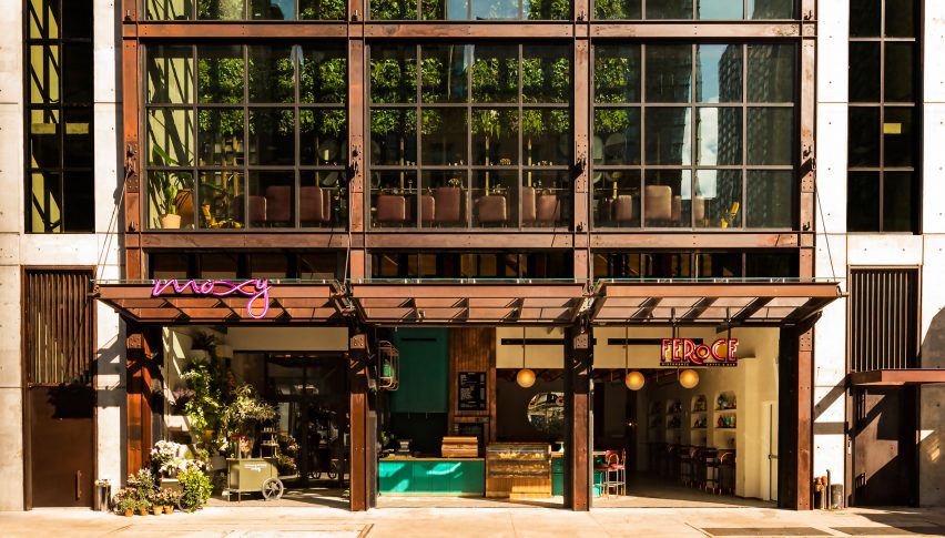Moxy Chelsea Hotel by Rockwell Group and Yabu Pushelberg